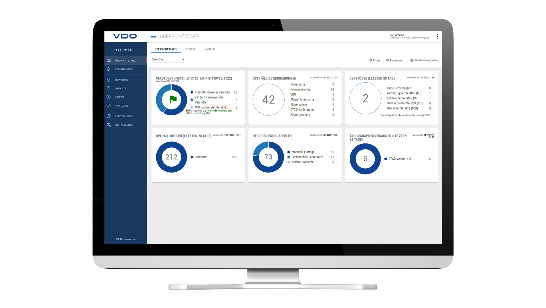 Dashboard De