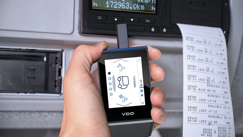 VDO DLK Smart Download Key - The Solution for Fleet Data Management